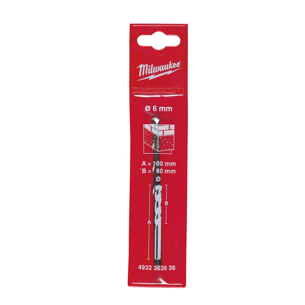 Milwaukee 6.0x100 mm Beton Matkap Ucu — görsel 1