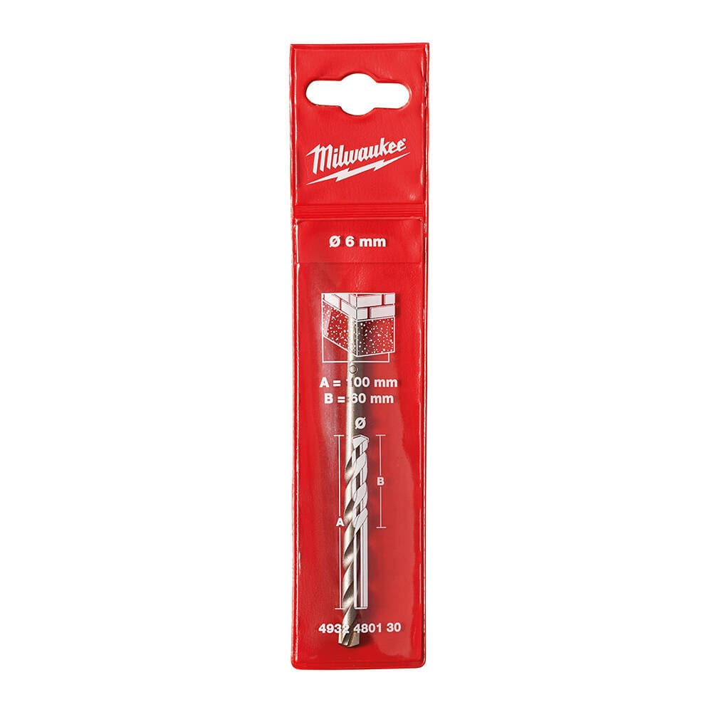 Milwaukee 6x100 mm Beton Matkap Ucu — görsel 1