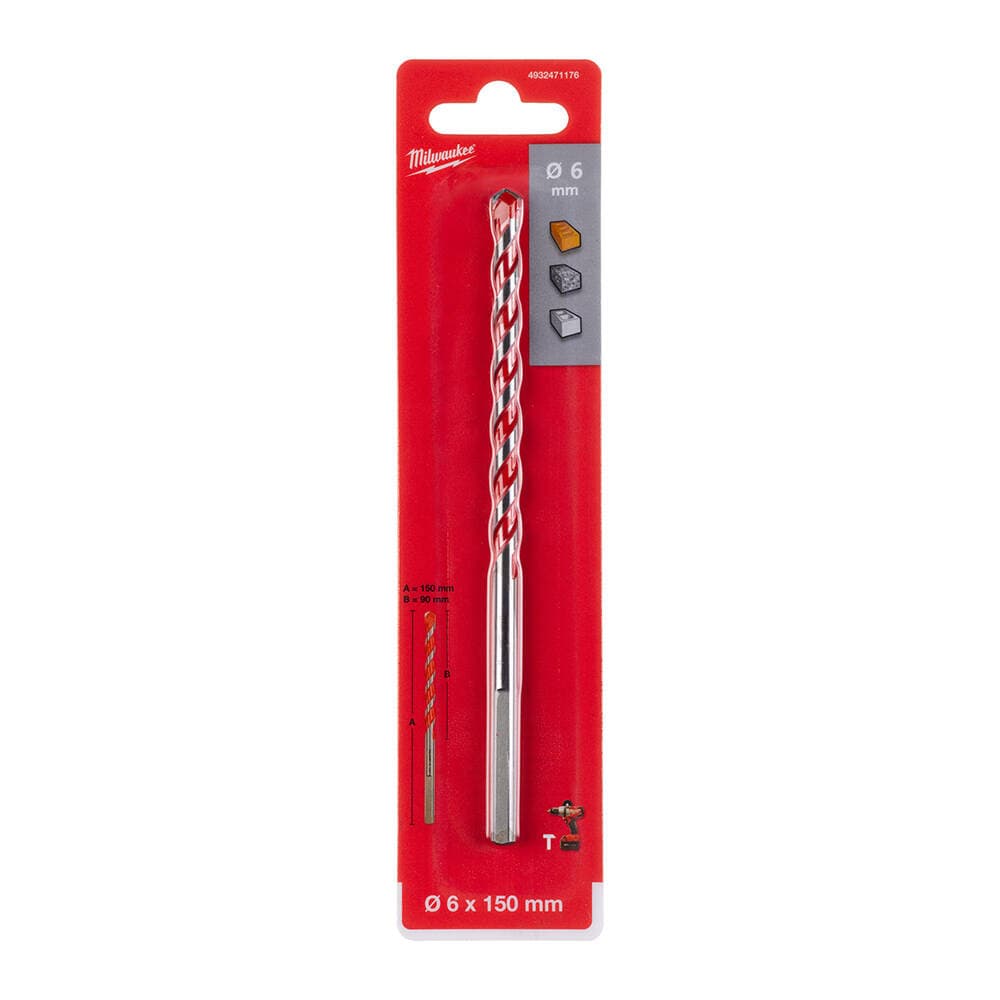 Milwaukee 6.0x90 mm Beton Matkap Ucu — görsel 1