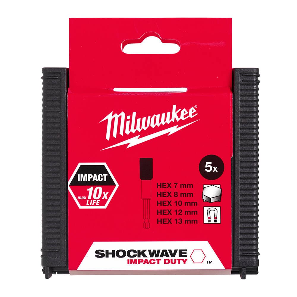 Milwaukee 5 Parça Bits Uç Hex Lokma Seti — görsel 1