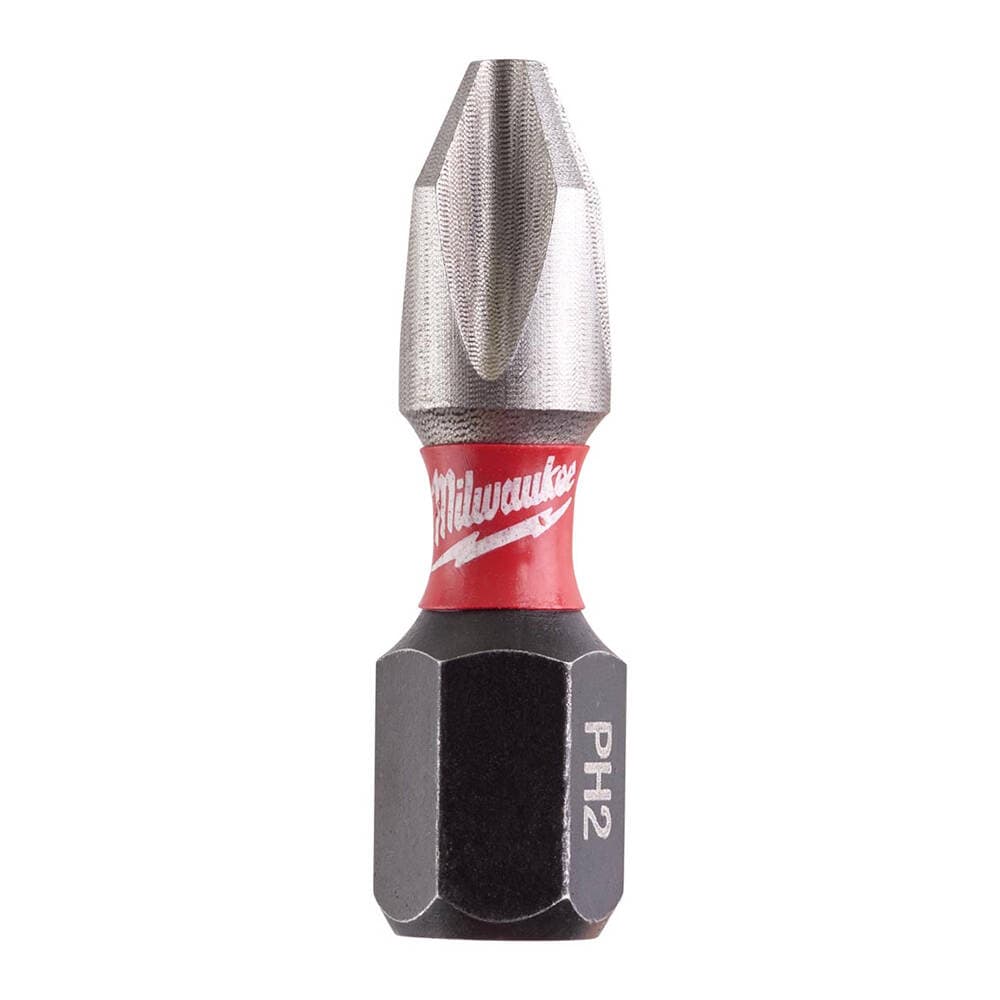 Milwaukee PH2 25 mm Shockwave Bits Uç - 25'li — görsel 1