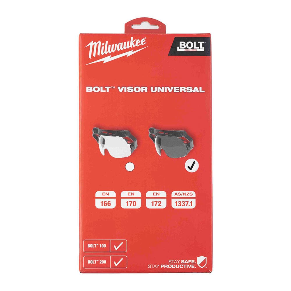 Milwaukee Bolt Kask Uyumlu Şeffaf Vizör (4932479942) — görsel 1