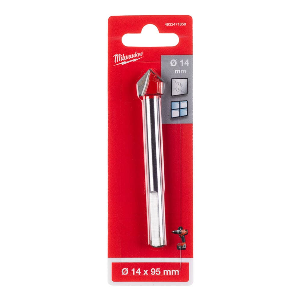 Milwaukee 14x95 mm Cam Seramik Matkap Ucu — görsel 1