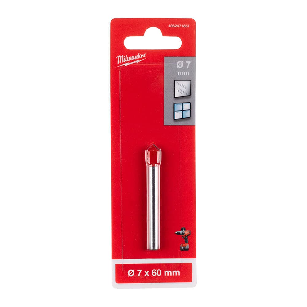 Milwaukee 7.0x60 mm Cam Seramik Matkap Ucu — görsel 1