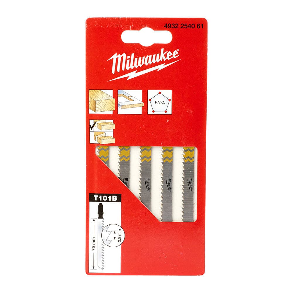 Milwaukee 75 mm T101B Dekupaj Bıçağı - 5'li — görsel 1