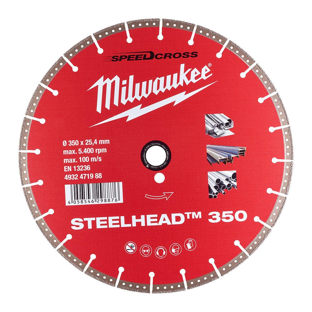 Milwaukee 350 mm STEELHEAD™ Seri Elmas Testere — görsel 2