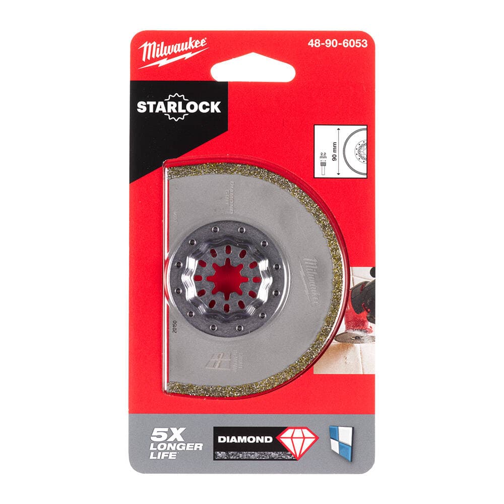 Milwaukee 90x2.2 mm Elmas Bıçaklı Harç Çıkarma