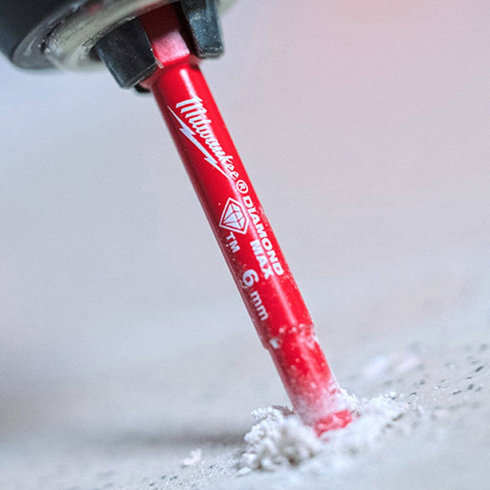 Milwaukee 5 mm Hex 1/4" Elmas Fayans Seramik Uç — görsel 1