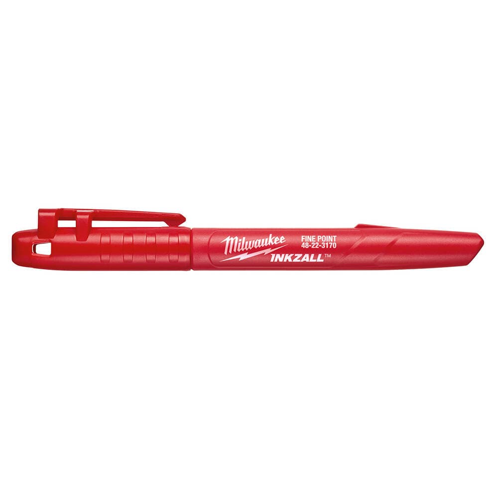 Milwaukee Inkzall™ Red Marker Pen — image 1