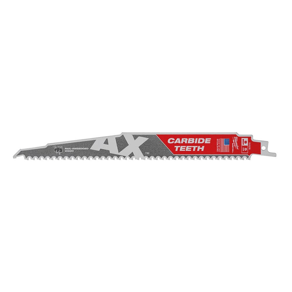 Milwaukee 230 mm Kılıç Testere Karbür Dişli Ax Kılıç Testere — görsel 1