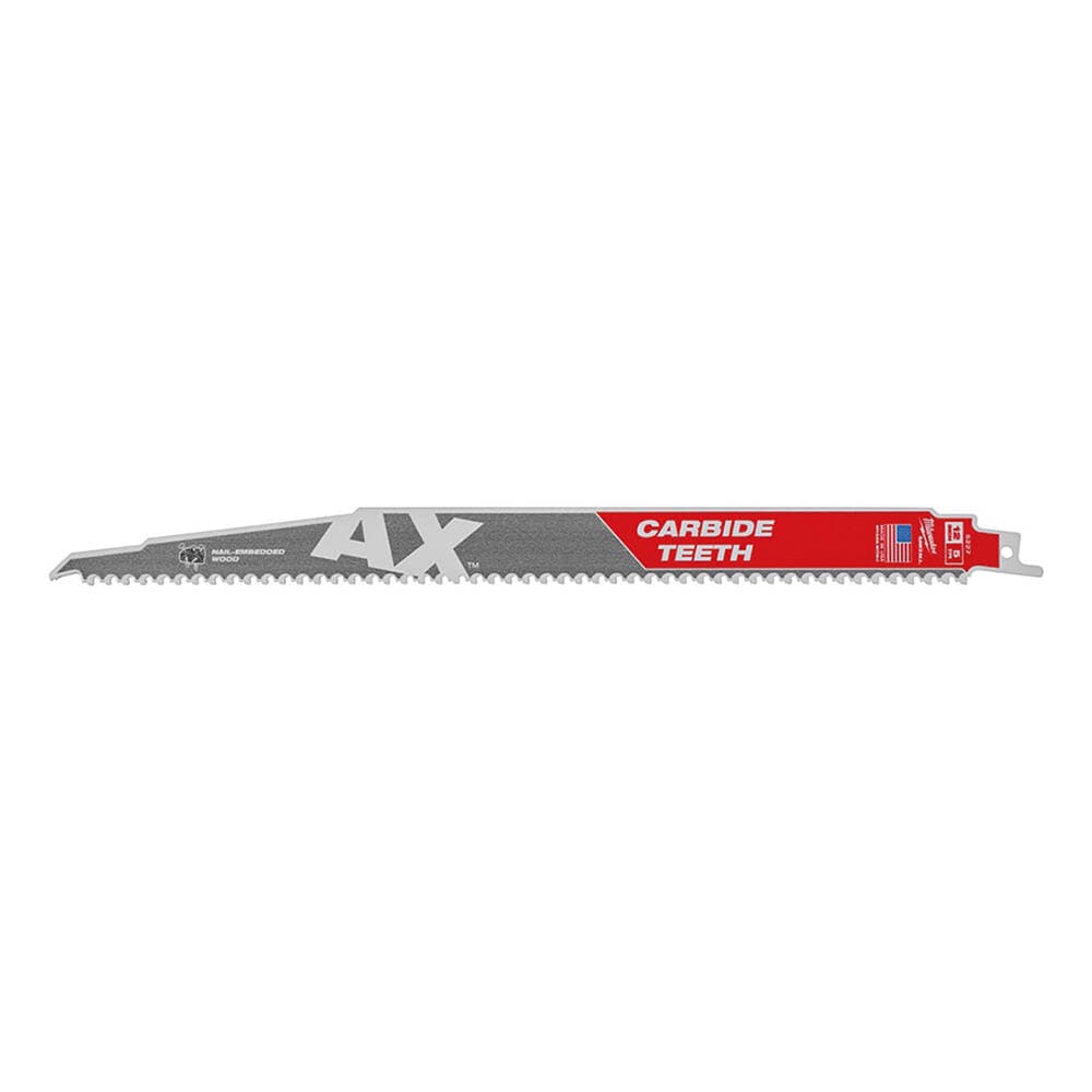 Milwaukee 300 mm Kılıç Testere Karbür Dişli Ax Kılıç Testere — görsel 1