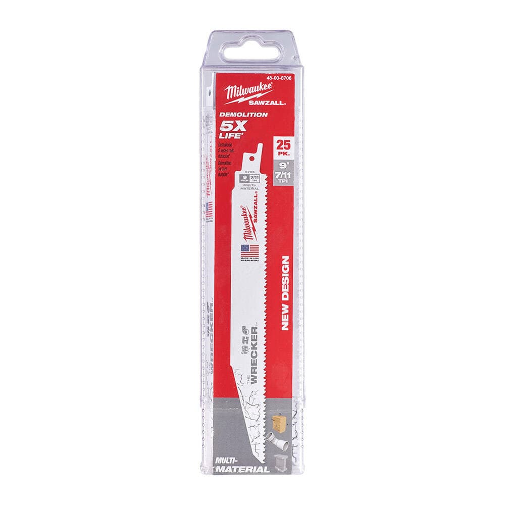 Milwaukee 230x7/11 mm Kılıç Testere Yıkım Bıçağı — görsel 1
