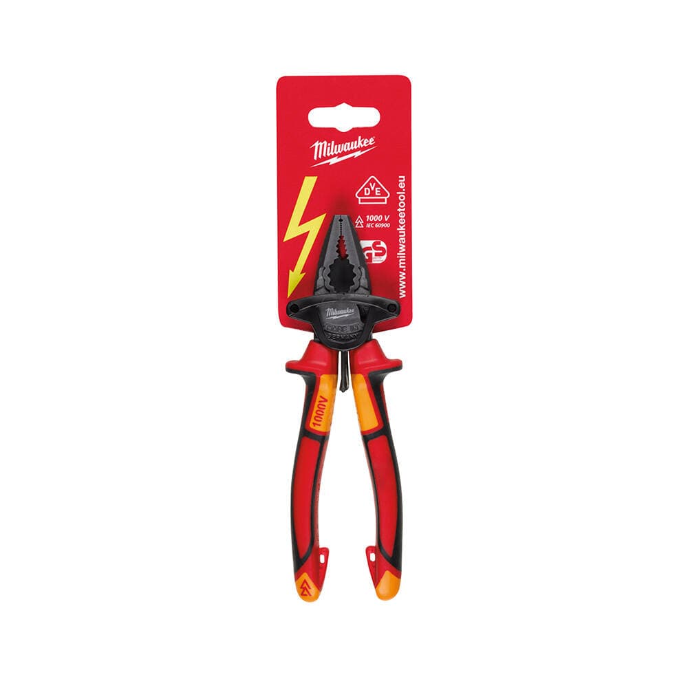 Milwaukee 180 mm VDE 1000V Kombine Pense — görsel 1