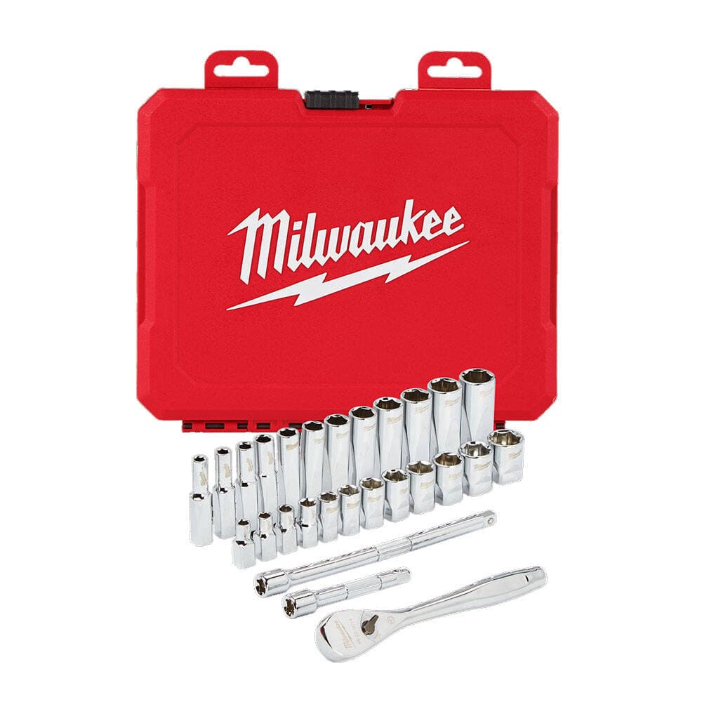 Milwaukee 1/4" 28 Parça Lokma Takımı — görsel 2
