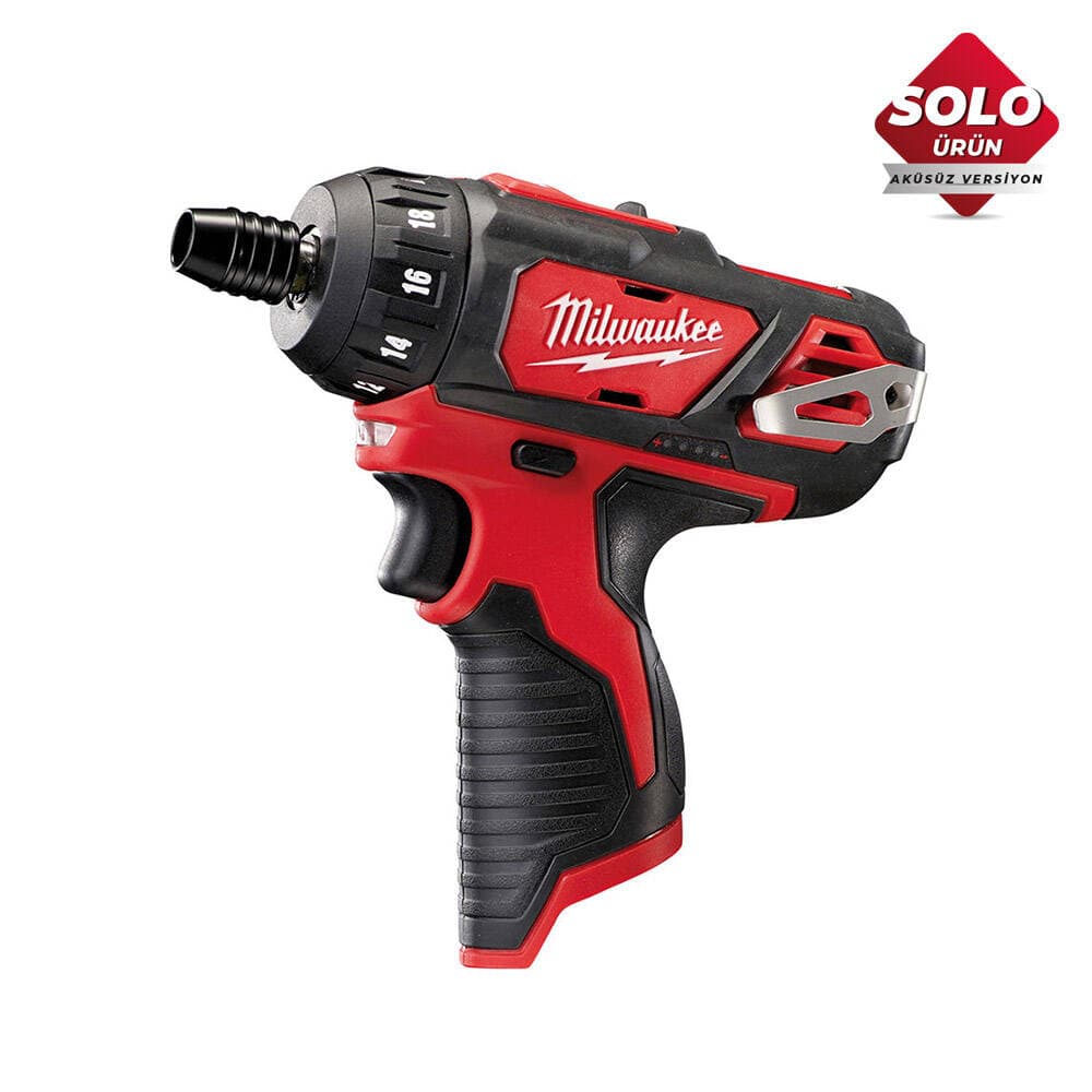 Milwaukee M12 BD-0 1/4" Akülü Vidalama