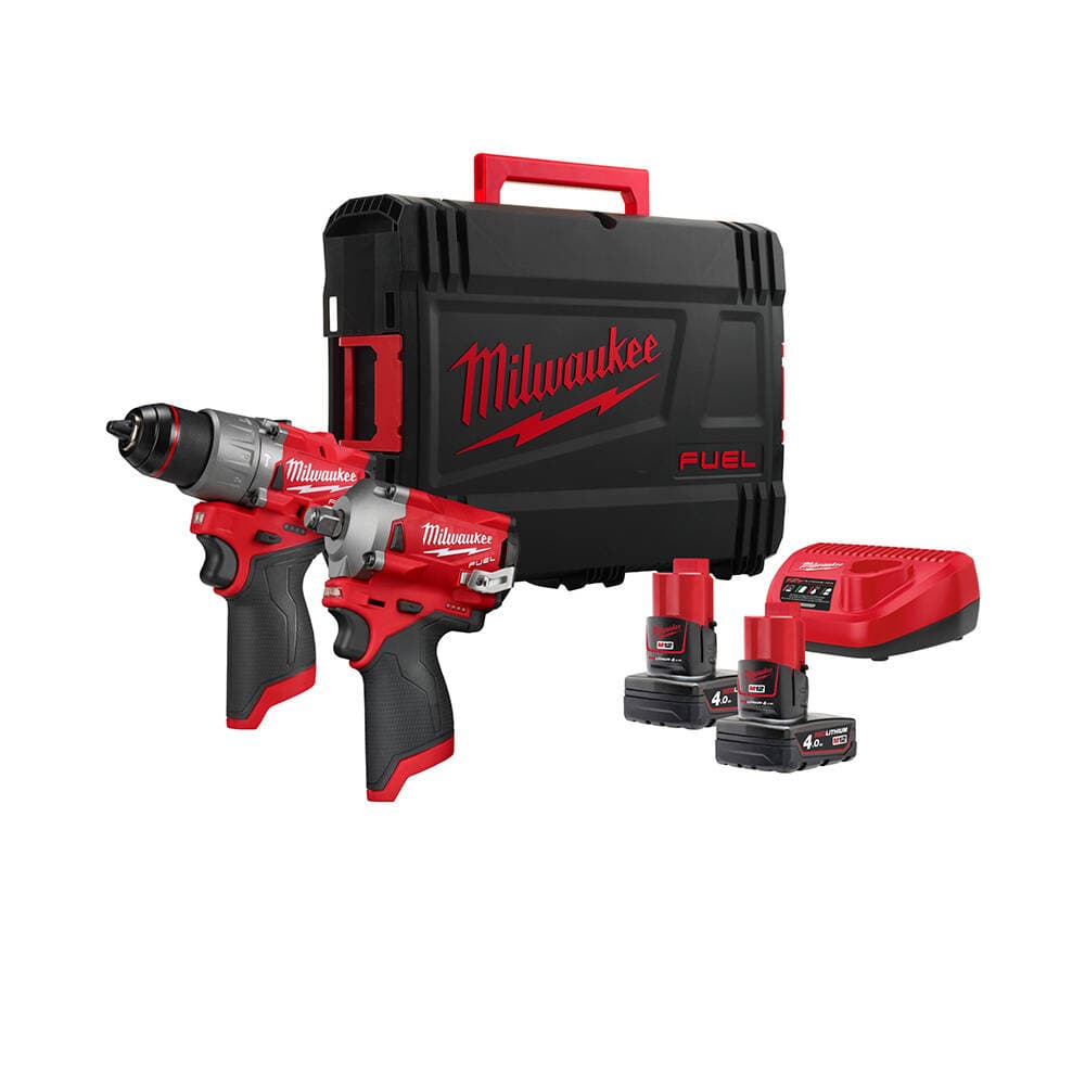 Milwaukee M12 FPP2H2-402XEU 2'li Akülü Set (M12FPD2-FIWF12)