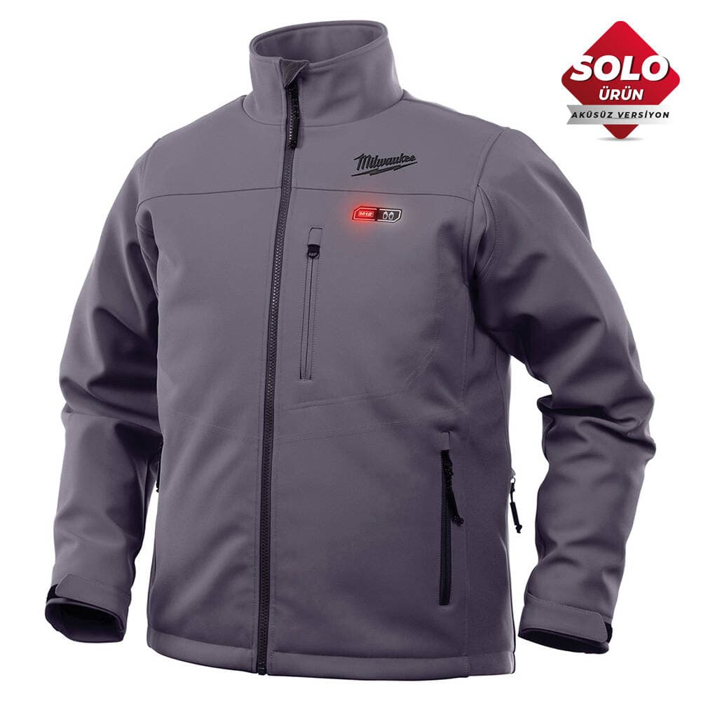 Milwaukee M12 HJ GREY4-0 Akülü Isıtıcılı Mont L Beden — görsel 1