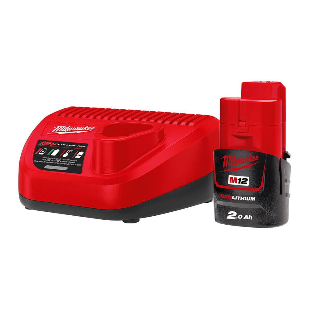 Milwaukee M12 NRG-201 Akü + Şarj Cihazı Paket — görsel 1