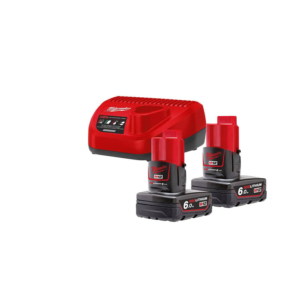 Milwaukee M12 NRG-602 Akü + Şarj Cihazı Paket — görsel 1