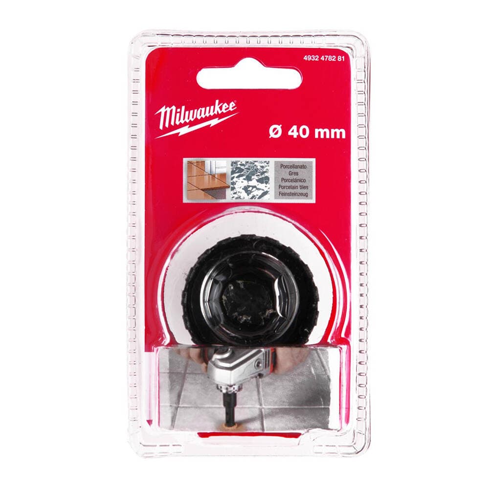 Milwaukee 40 mm M14 Diamond Tile Drill