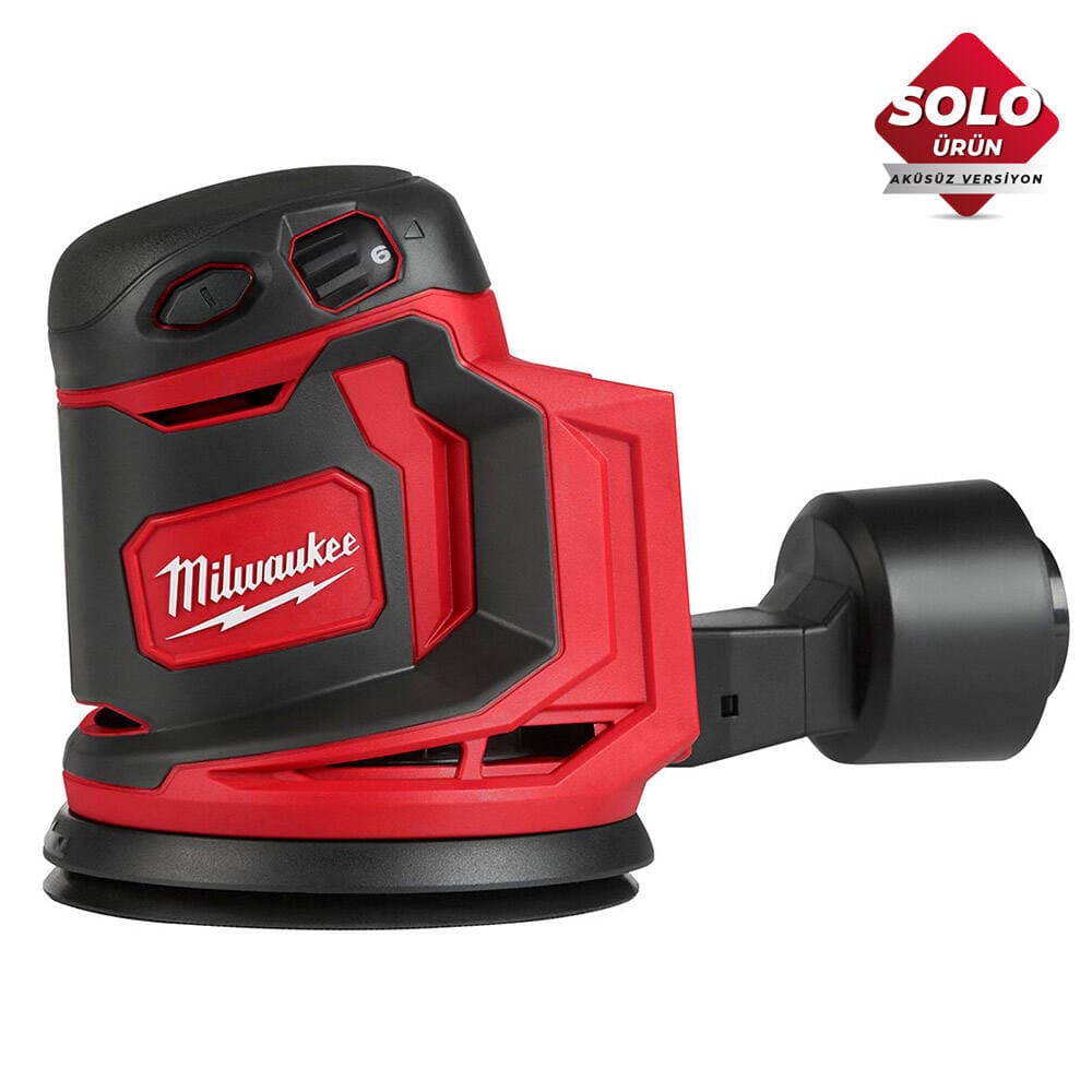 Milwaukee M18 BOS125-0 Akülü 125 mm Eksantrik Zımpara