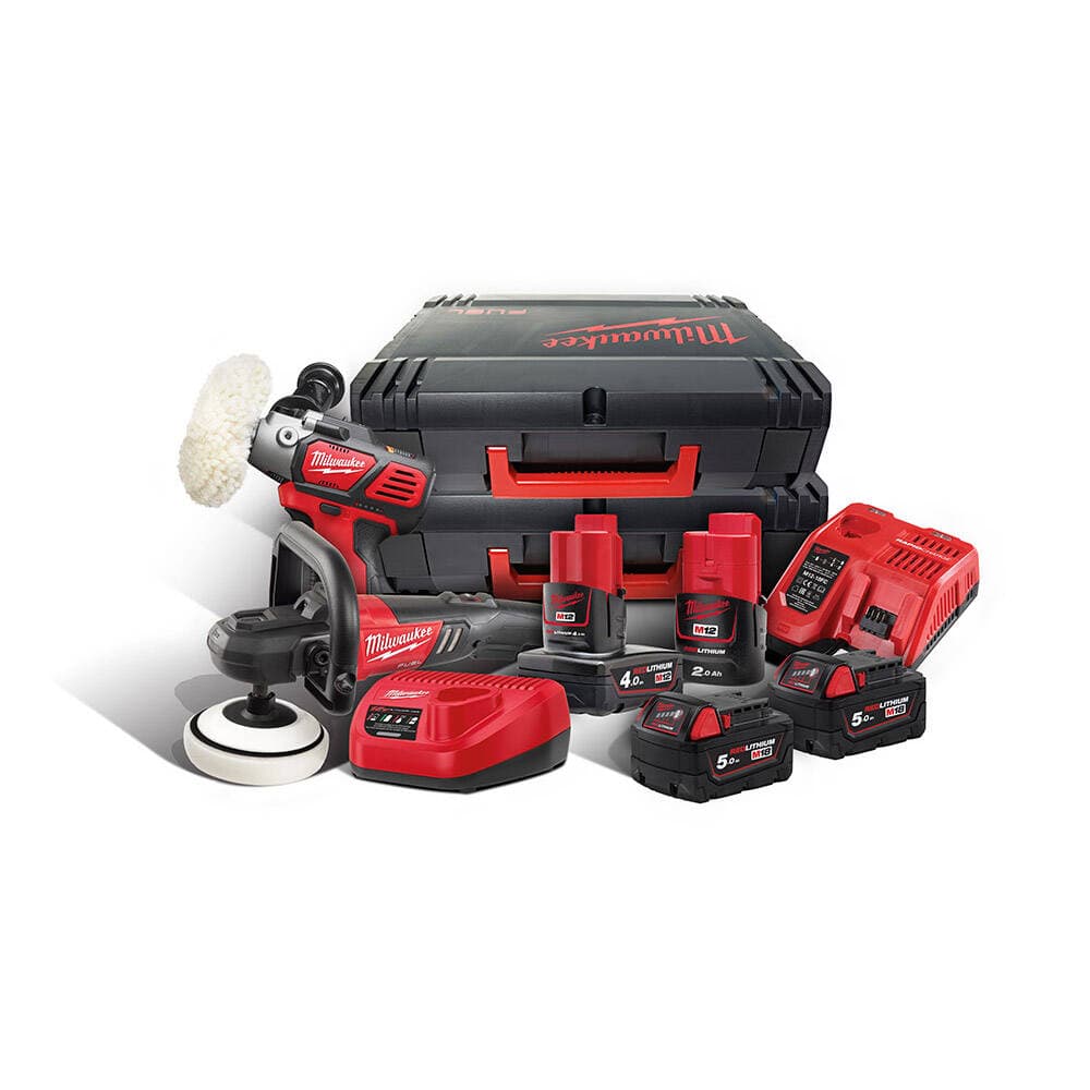 Milwaukee M18 FPP2K-544X İkili Polisaj Set — görsel 1