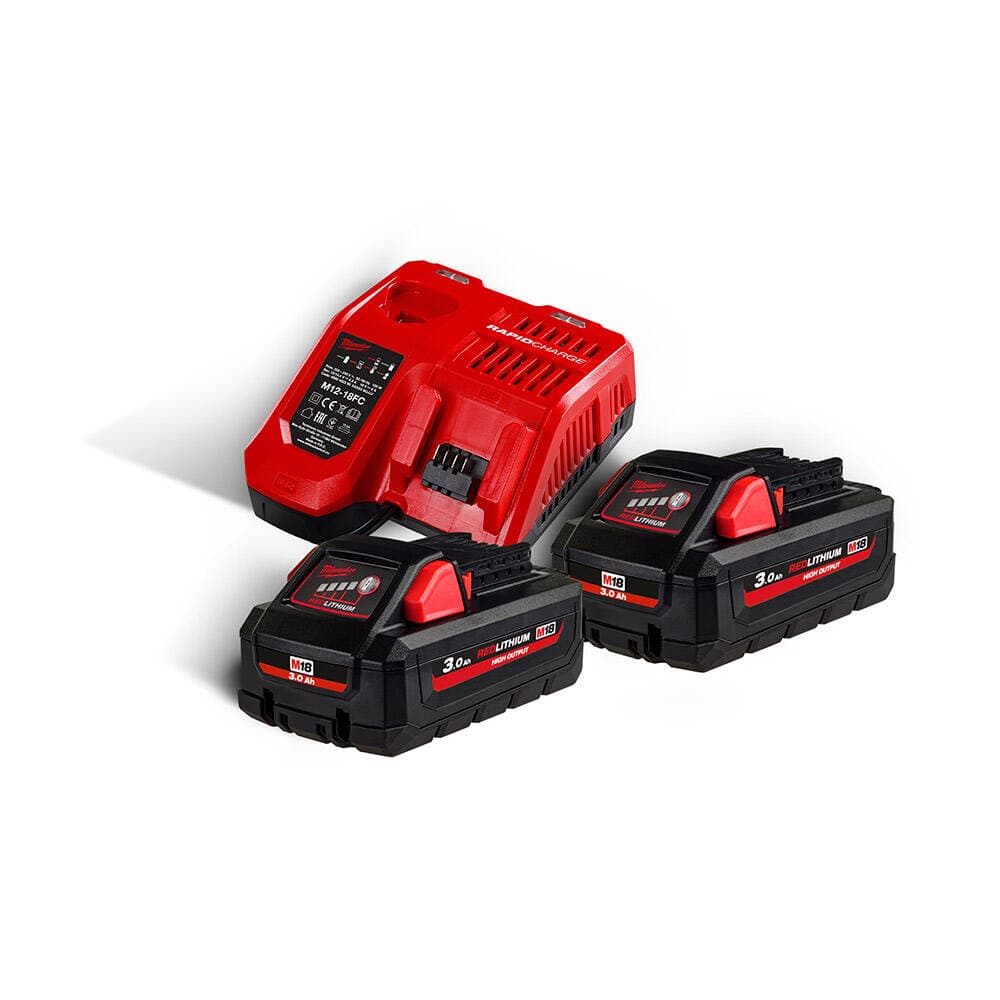 Milwaukee M18 HNRG-302 Akü+Şarj Cihazı Paket — görsel 1
