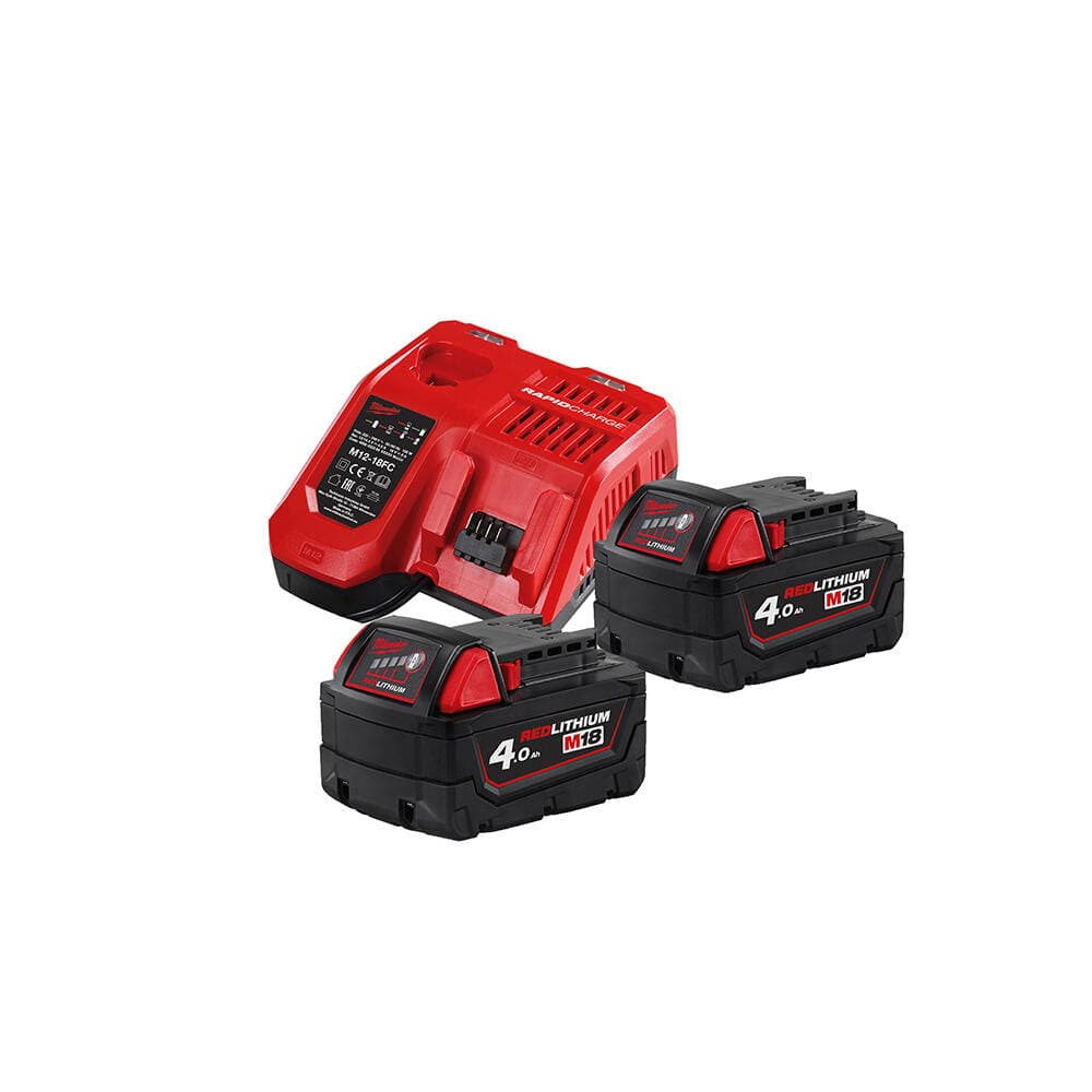 Milwaukee M18 NRG-402 Akü + Şarj Cihazı Paket — görsel 1