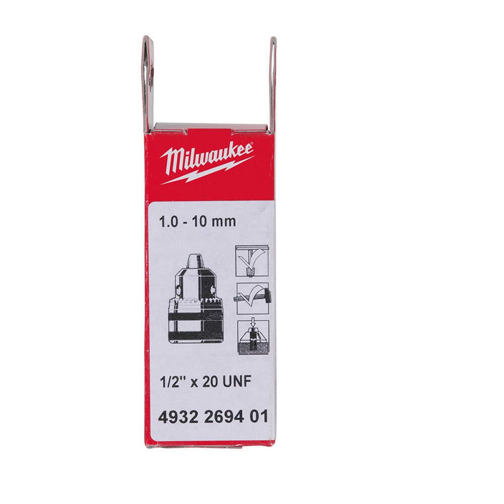 Milwaukee 1-10 mm 1/2 Mandren Anahtarı — görsel 1