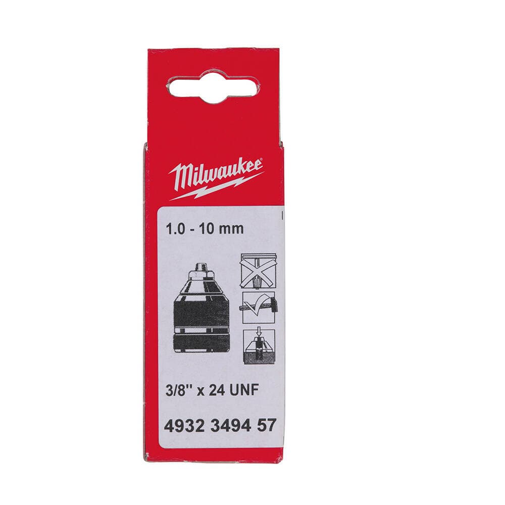 Milwaukee 1-10 mm 3/8x24 Metal Supra Mandren — görsel 1