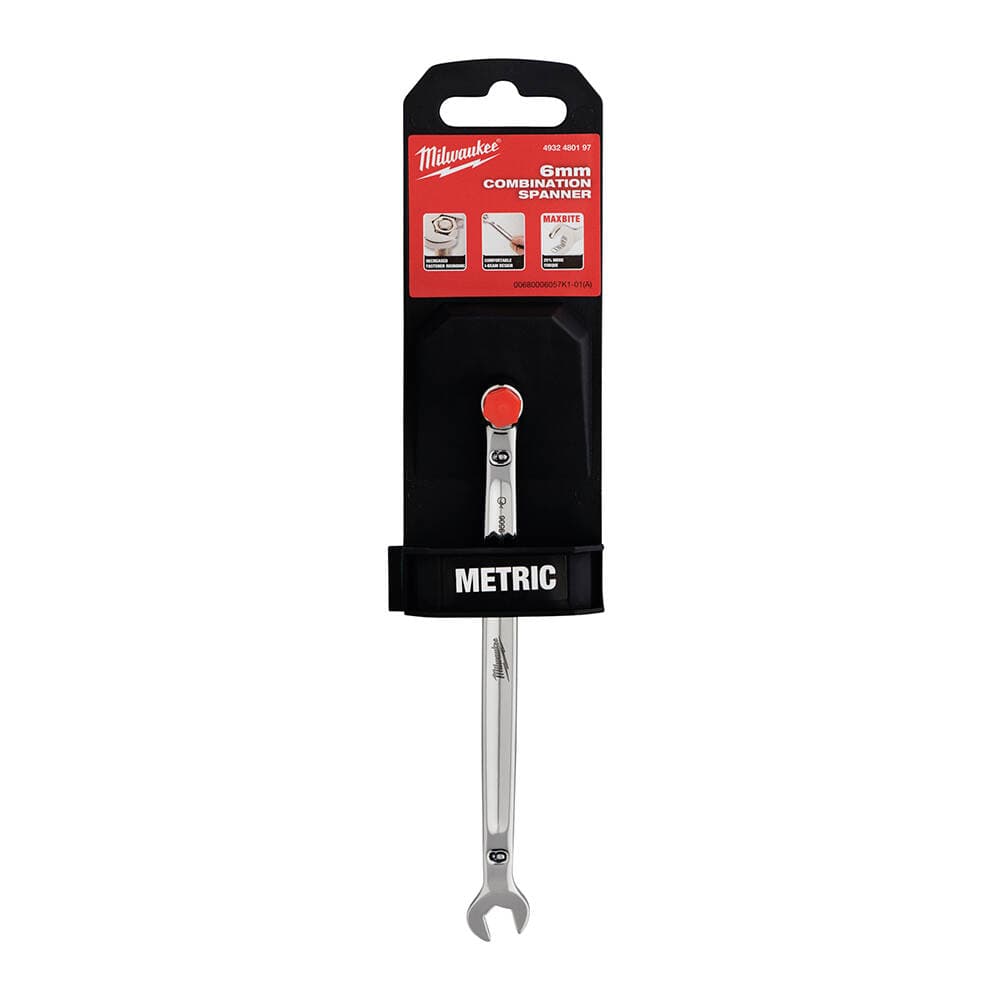 Milwaukee 6 mm Maxbite Kombine Anahtar — görsel 1