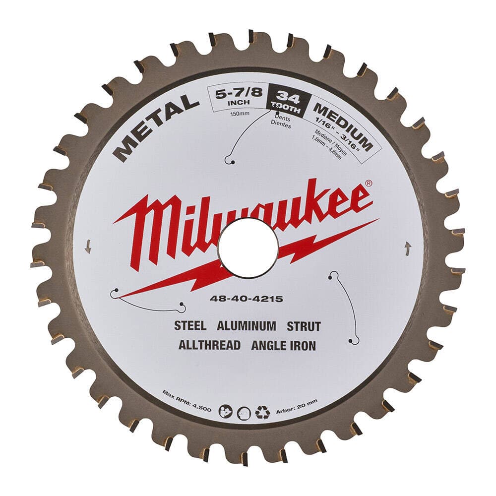 Milwaukee 150x20 mm 34 Diş Metal Kesme Testere — görsel 1