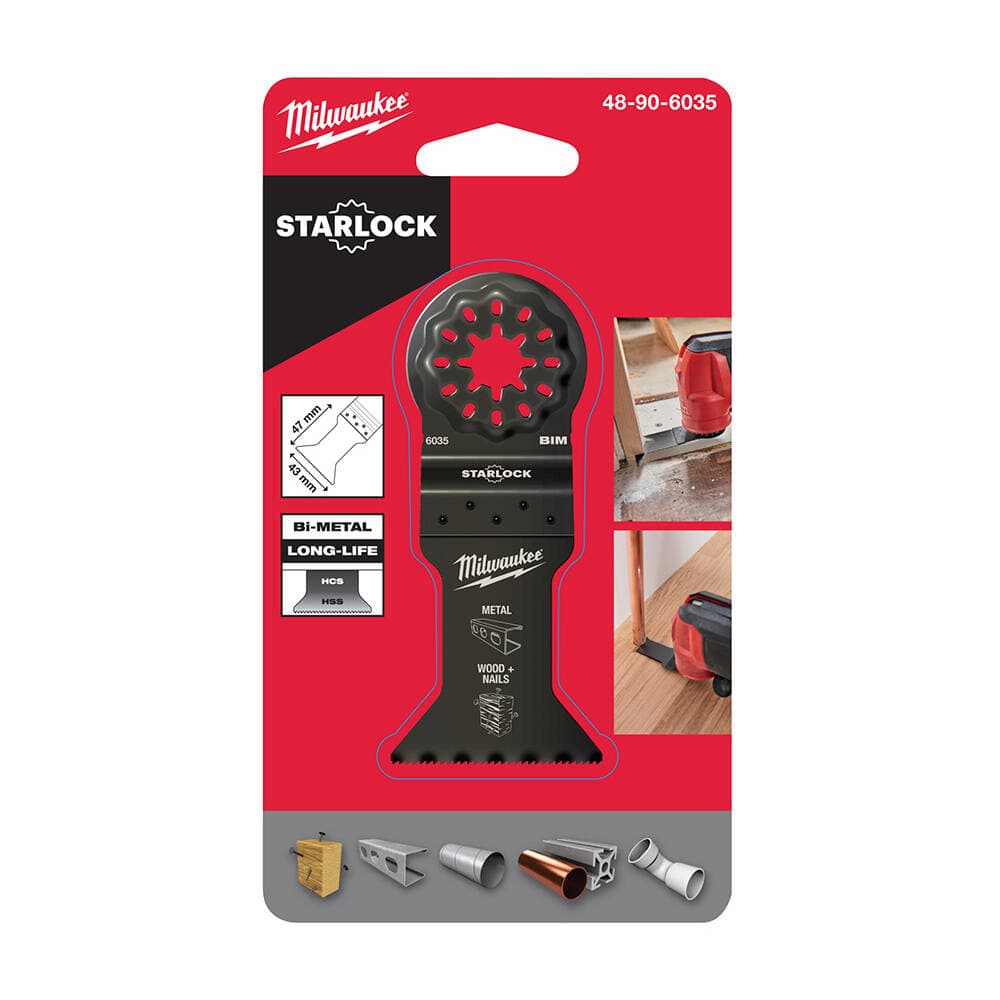 Milwaukee 43 mm Ahşap ve Metal Bi-Metal Kılıç Testere — görsel 1
