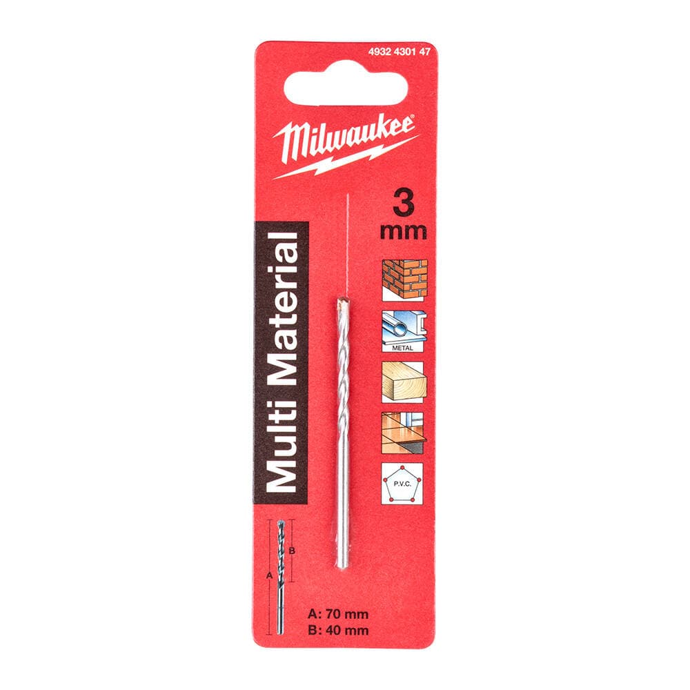 Milwaukee 3.0x70 mm Multi Matkap Ucu — görsel 1