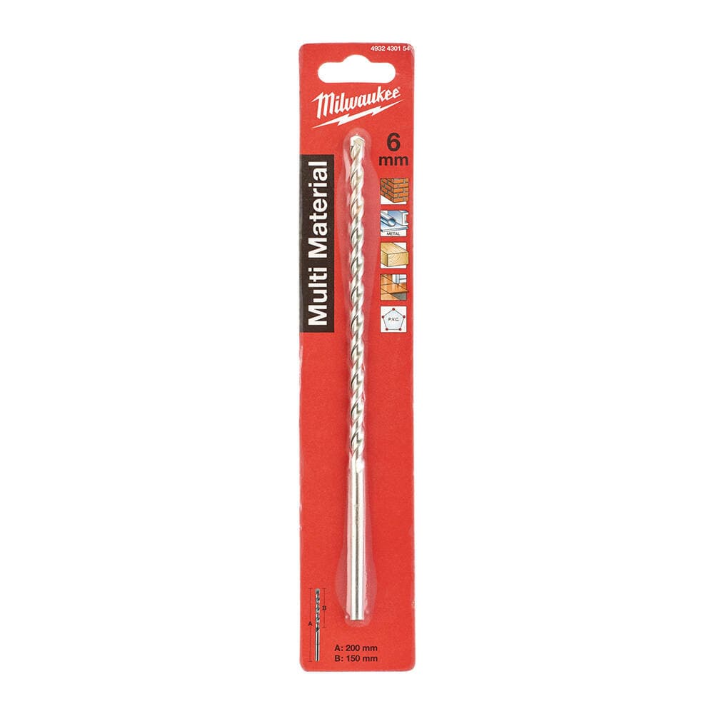 Milwaukee 6.0x200 mm Multi Matkap Ucu — görsel 1