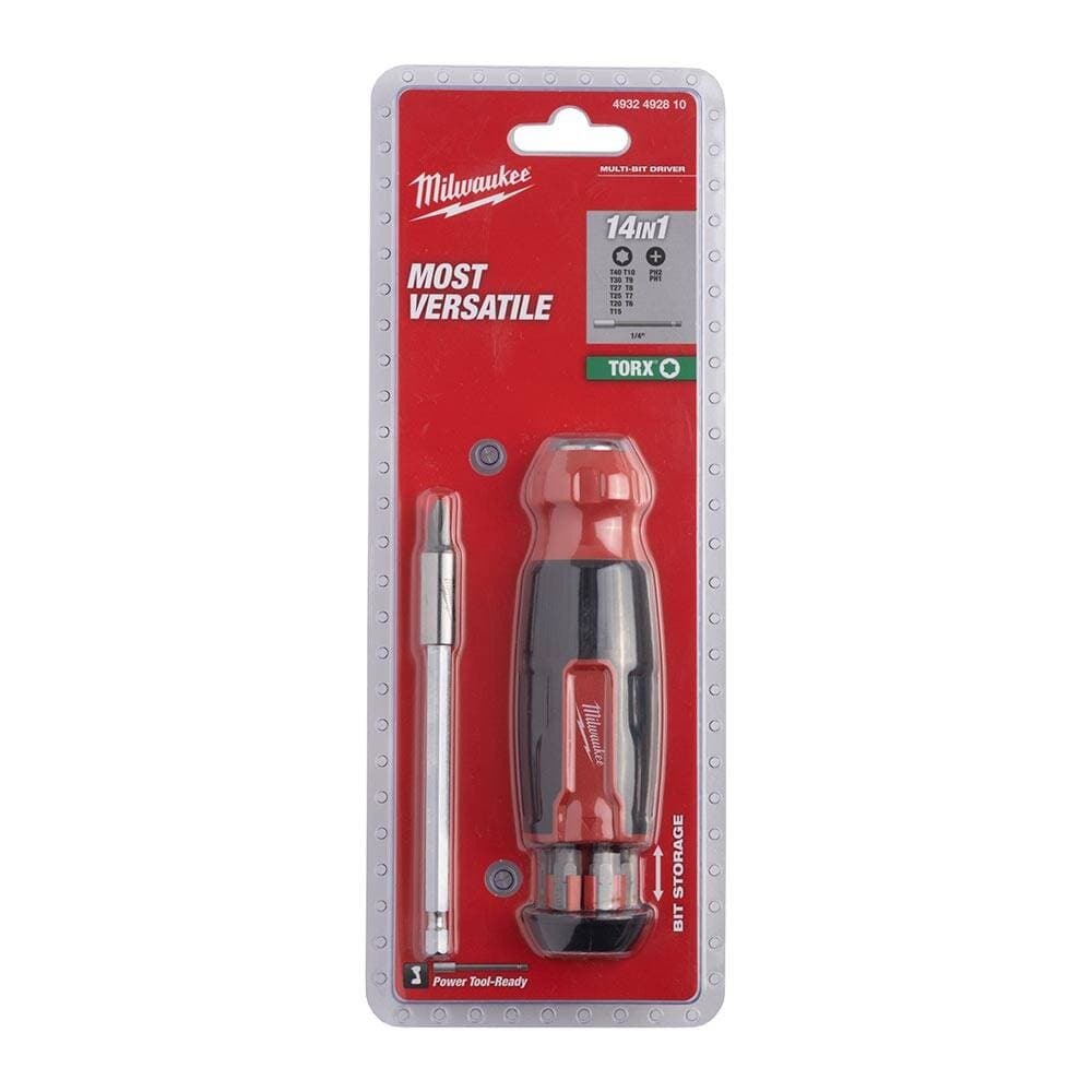 Milwaukee 14 Parça Torx Uçlu Multi Uç Tornavida Seti — görsel 2