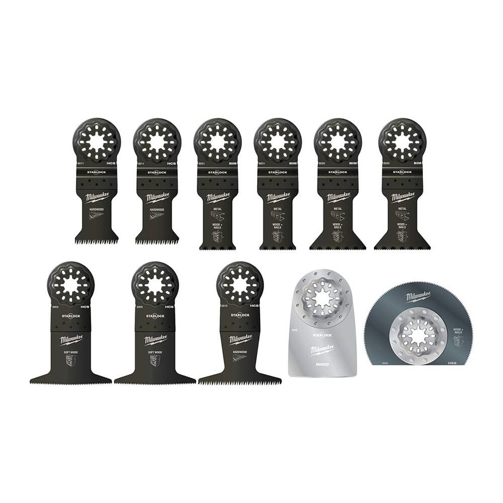 Milwaukee 11 Parça Multi Tool OMT SL Set Ahşap / Metal — görsel 1