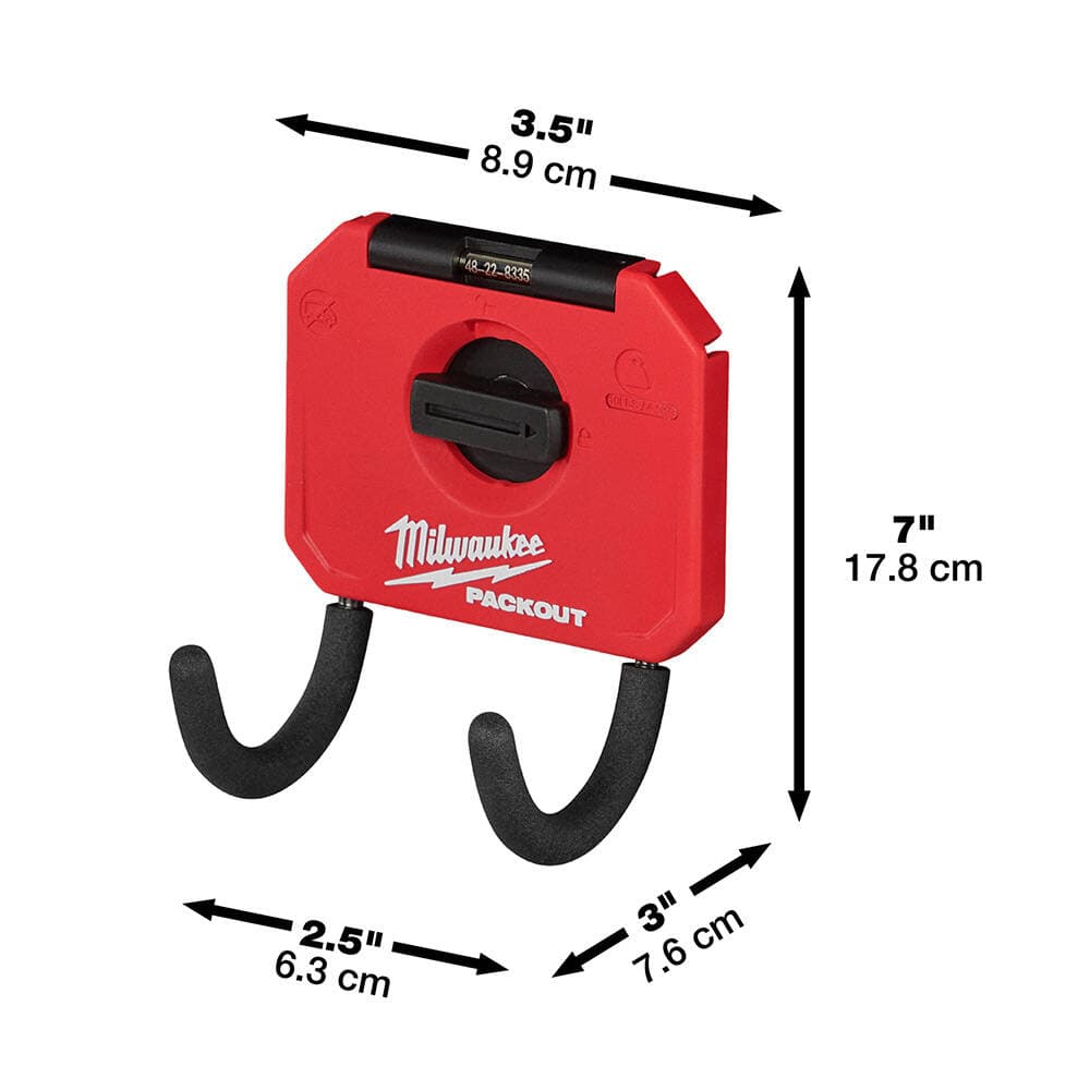 Milwaukee Packout™ Küçük Eğimli Askı — görsel 1