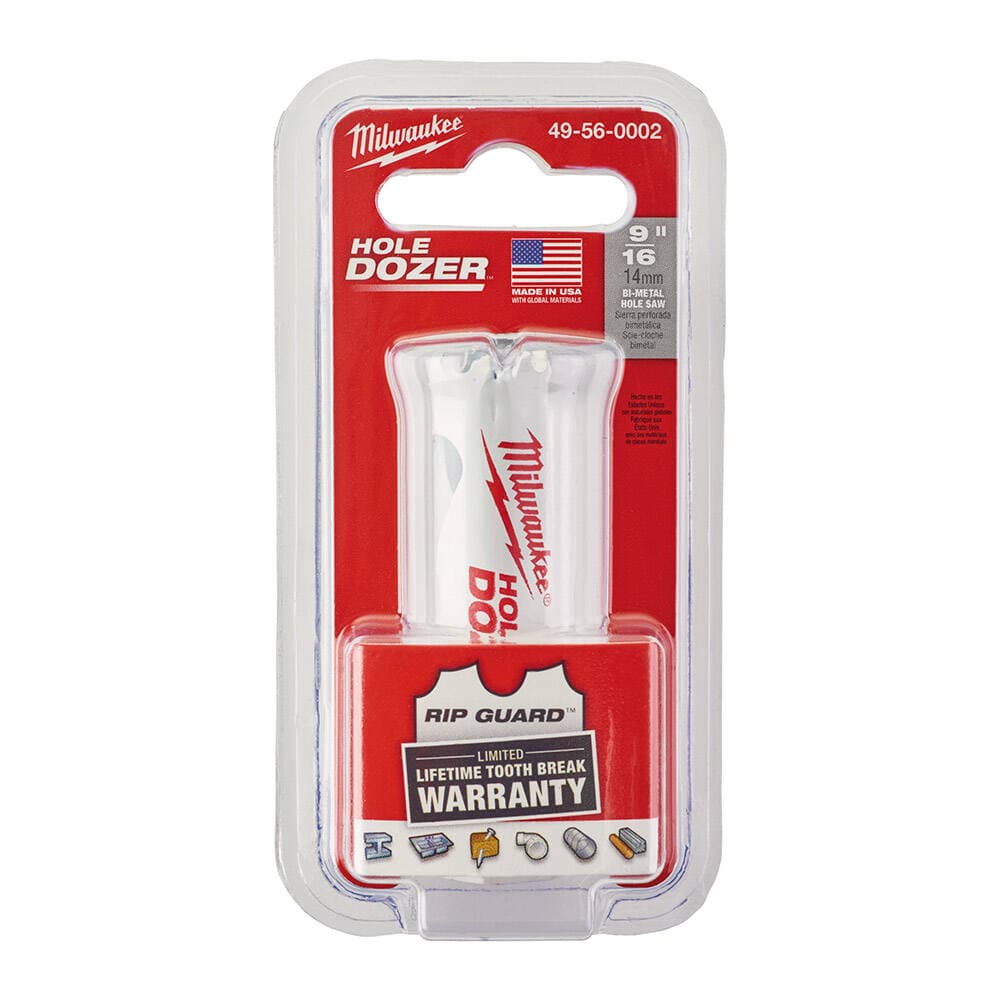 Milwaukee 14 mm%8 Kobaltlı Bi-Metal Endüstriyel Seri Panç — görsel 1