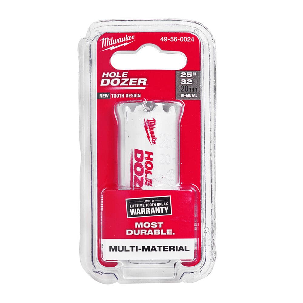 Milwaukee 20 mm%8 Kobaltlı Bi-Metal Endüstriyel Seri Panç — görsel 1