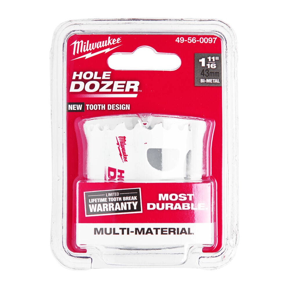 Milwaukee 43 mm%8 Kobaltlı Bi-Metal Endüstriyel Seri Panç — görsel 1