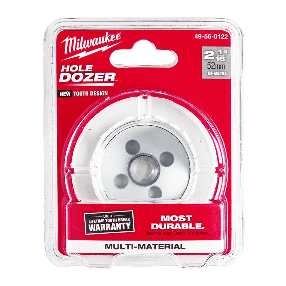 Milwaukee 52 mm%8 Kobaltlı Bi-Metal Endüstriyel Seri Panç — görsel 1