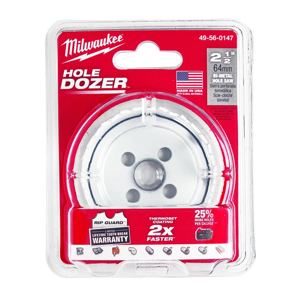 Milwaukee 64 mm%8 Kobaltlı Bi-Metal Endüstriyel Seri Panç — görsel 1