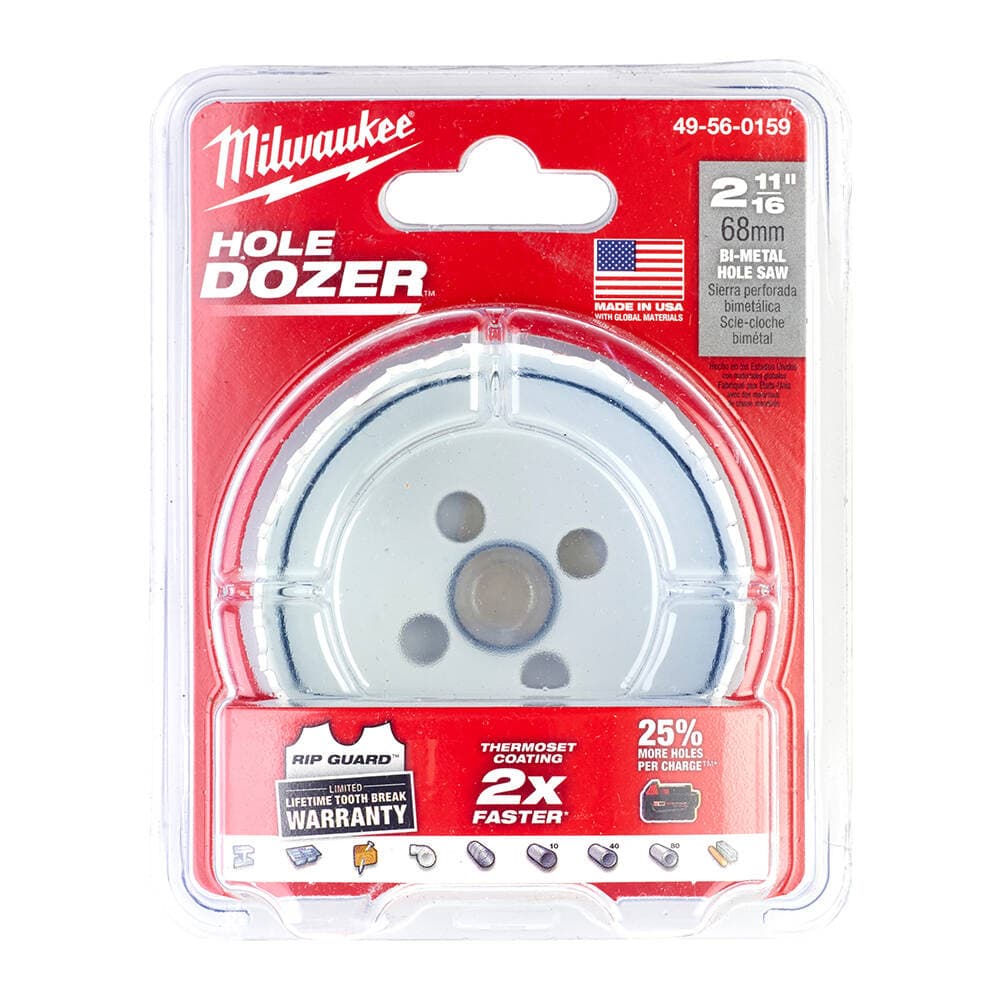 Milwaukee 68 mm%8 Kobaltlı Bi-Metal Endüstriyel Seri Panç — görsel 1