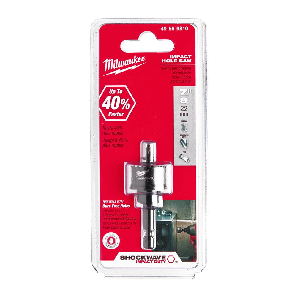 Milwaukee 22 mm%8 Kobaltlı Impact Serisi Panç — görsel 1