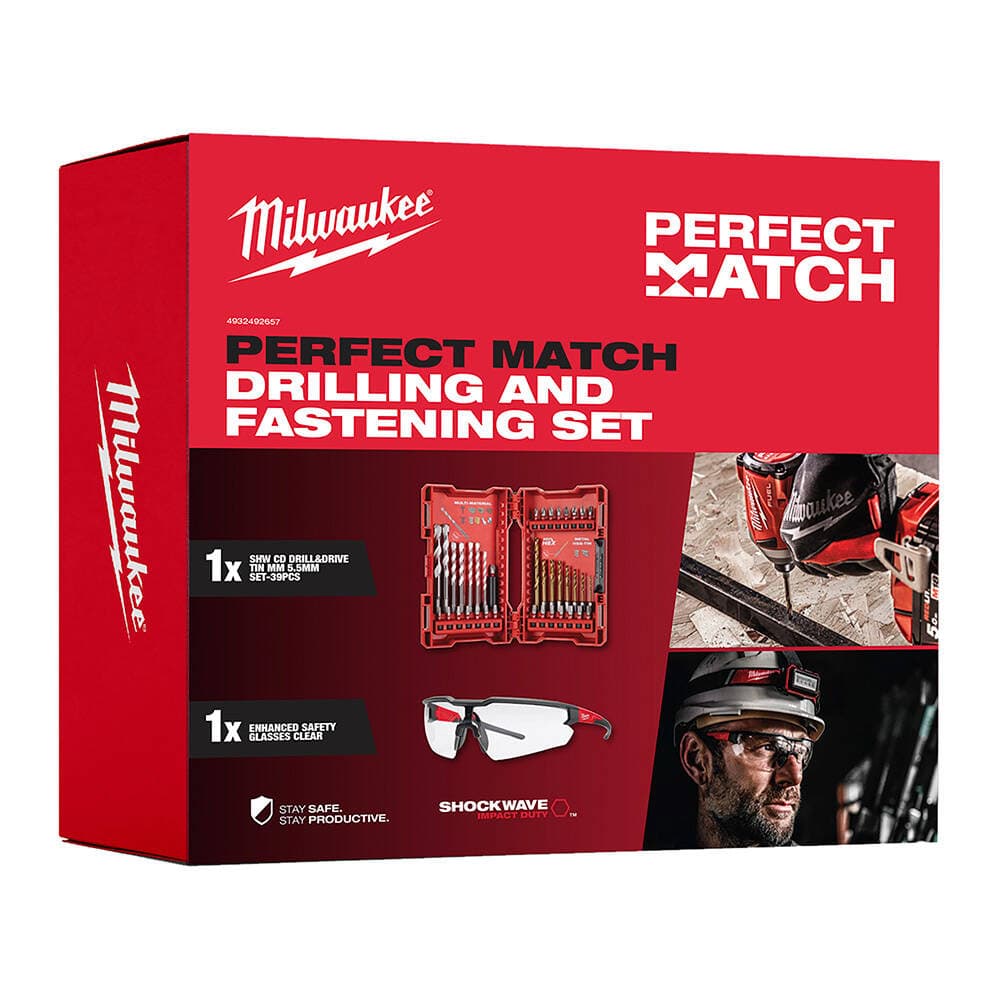 Milwaukee Perfect Match Shockwave Seti No:2