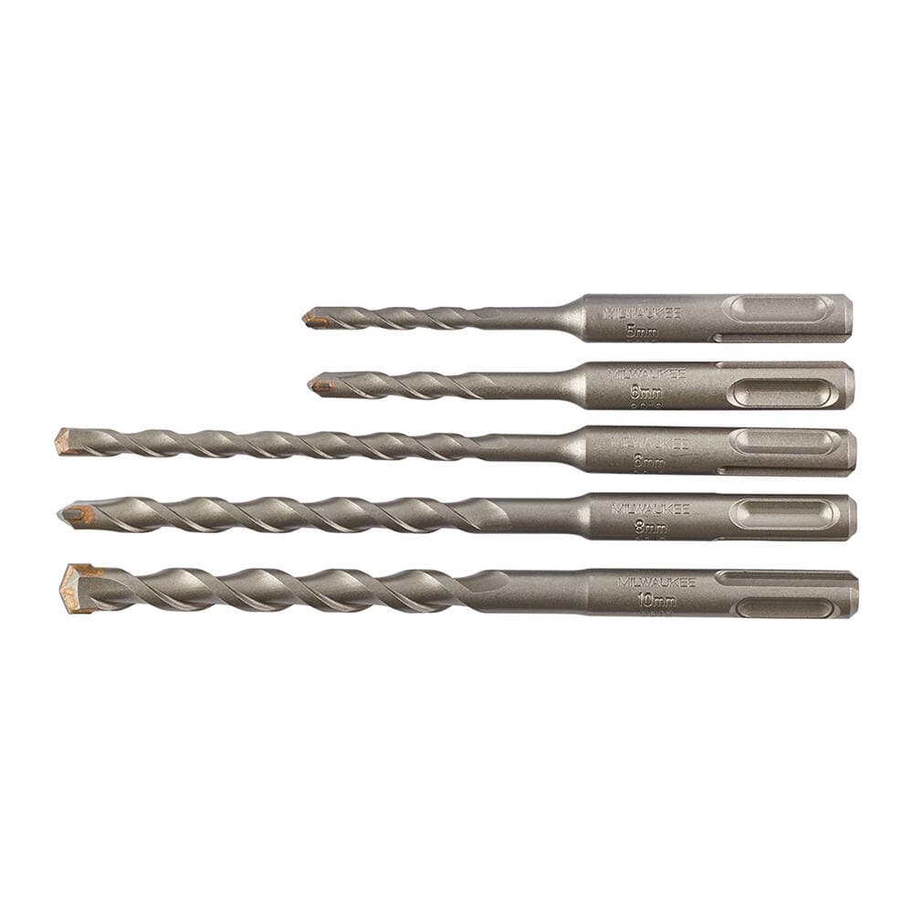 Milwaukee 5 Parça SDS-Plus Uç Seti — görsel 1