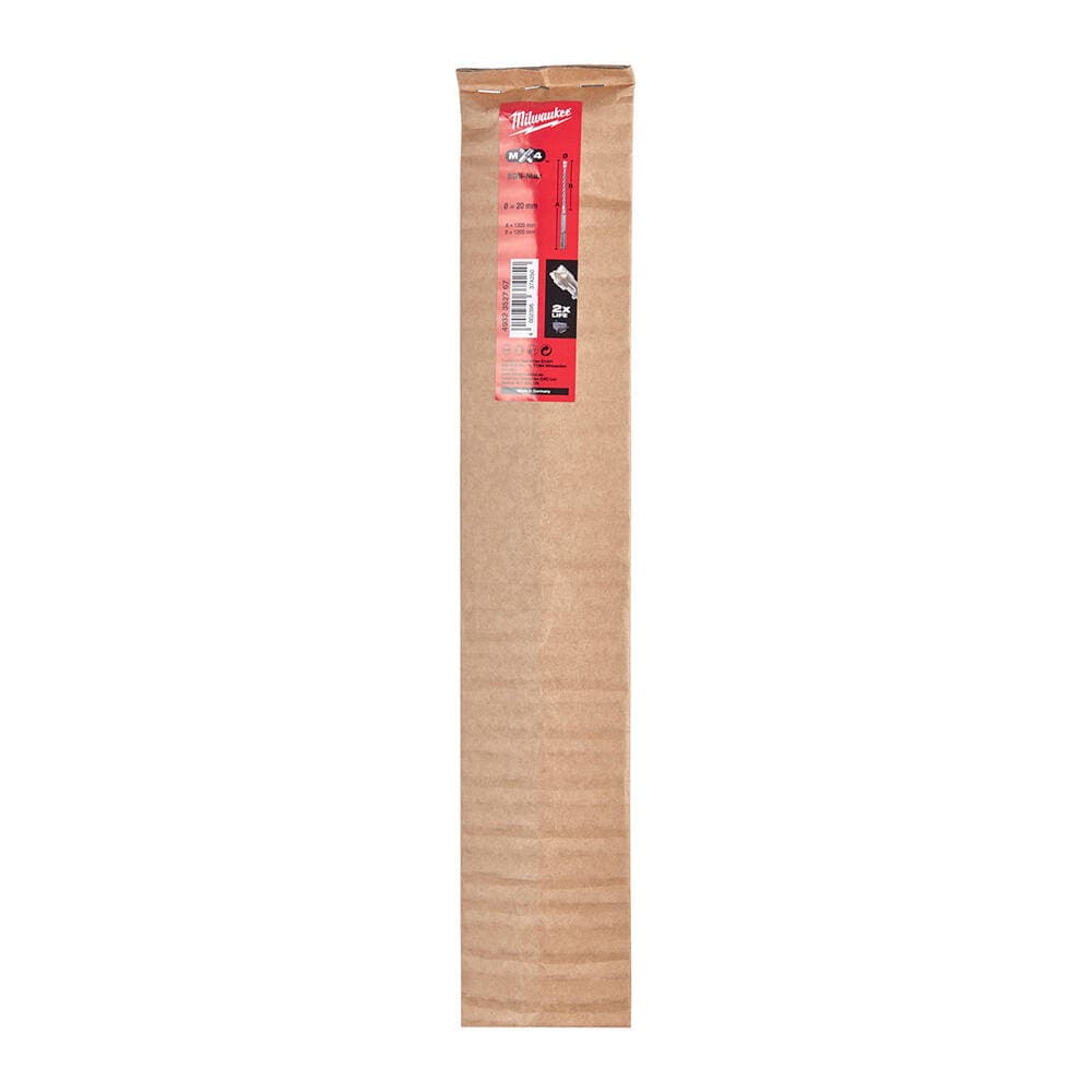 Milwaukee 20x1320 mm SDS-Max Elmas Uçlu Matkap Ucu — görsel 1