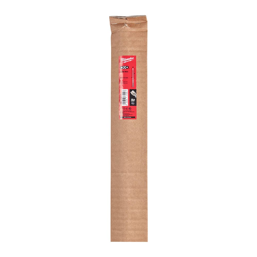 Milwaukee 22x1320 mm SDS-Max Elmas Uçlu Matkap Ucu — görsel 1
