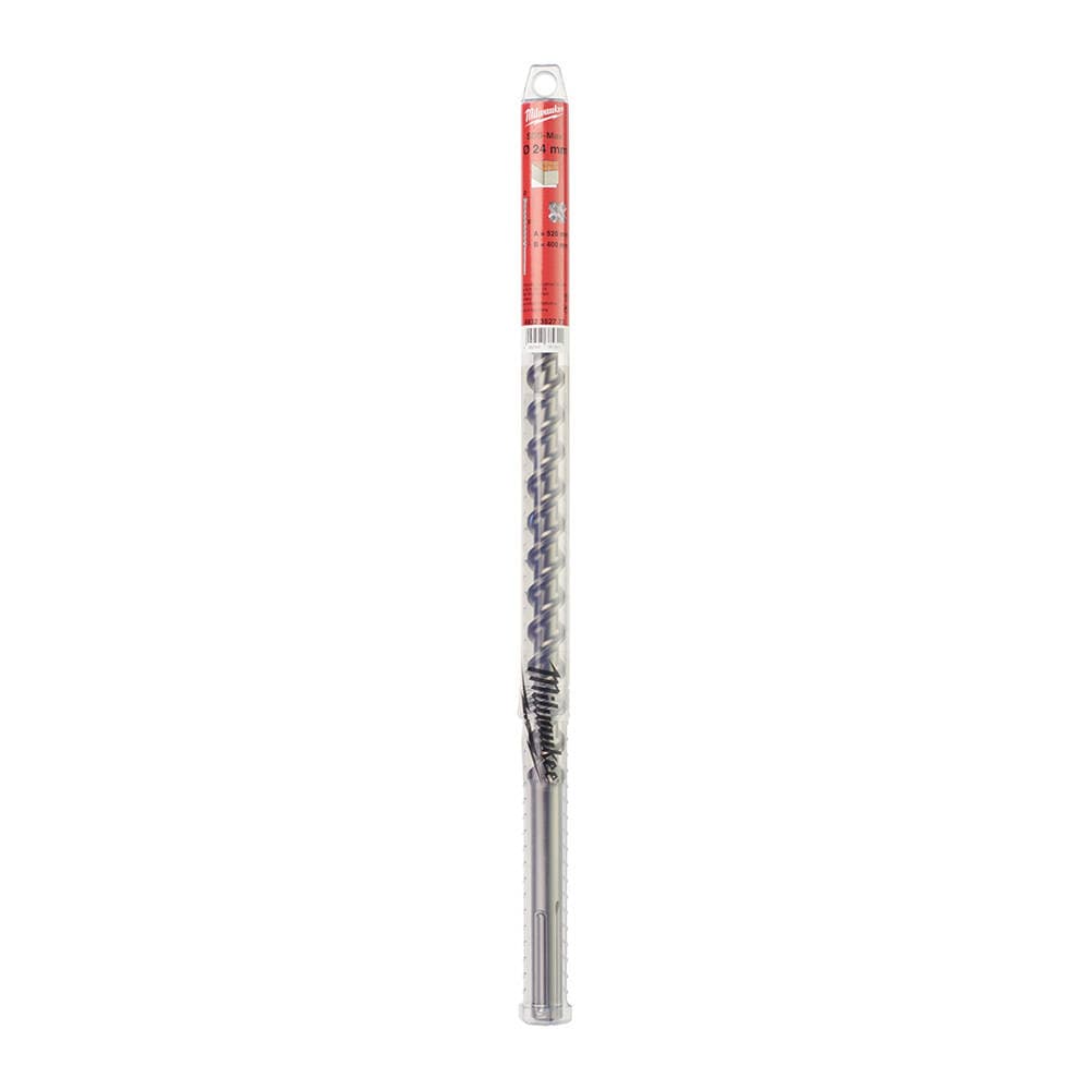 Milwaukee 24x520 mm SDS-Max Elmas Uçlu Matkap Ucu — görsel 1